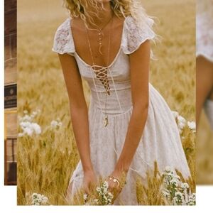 Spell Designs Iconic Trendy Boho Festival Glastonbury Lace Dress
